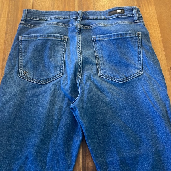 KUT jeans - girlfriend ankle straight leg - size 8 - Picture 4 of 5